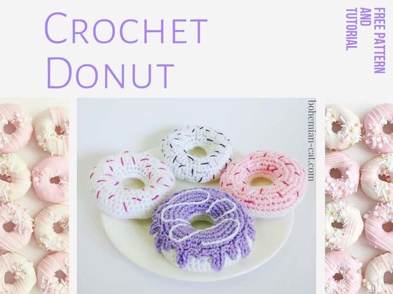 Crochet Adorable Donuts