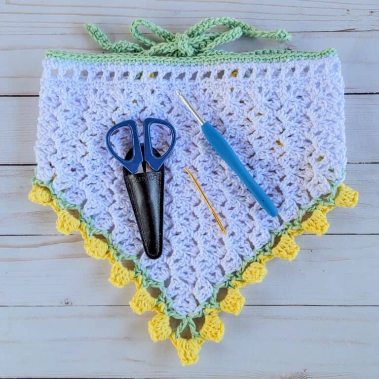 Create Your Own Crochet Summer Bandana &ndash; A Trendy Accessory for Your Summer Wardrobe