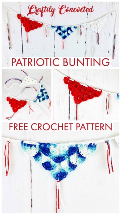 Create Your Own Stunning Crochet Patriotic Bunting: A Step-By-Step Guide for Festive Decorations Create Your Own Stunning Crochet Patriotic Bunting: A Step-By-Step Guide for Festive Decorations