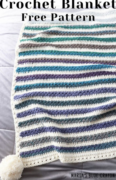 Crochet Star Stitch Blanket Pattern