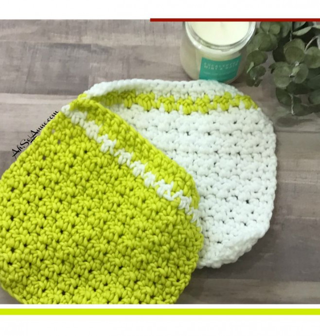 Crochet DishCloths with Nylon Yarn