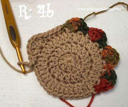 Crochet Chicken And Turkey Coasters