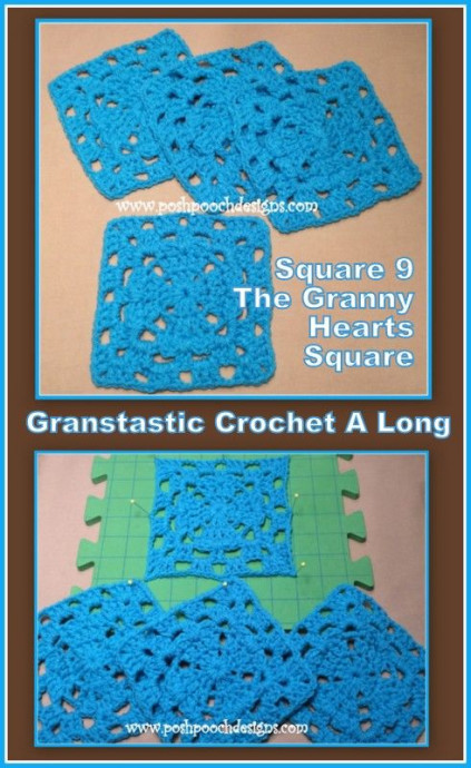 Delightful Crochet Granny Hearts Square Pattern for Every Skill Level