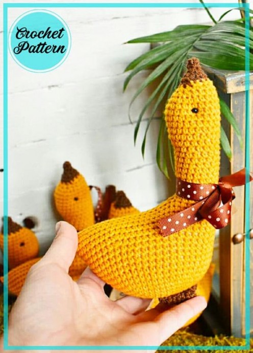 Create Your Own Adorable Goose Bird Amigurumi - Step-By-Step Crochet Guide Create Your Own Adorable Goose Bird Amigurumi - Step-By-Step Crochet Guide