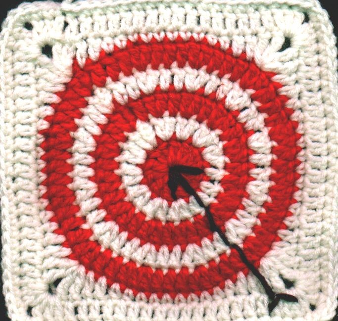 Create Beautiful Crochet Love Target Cupid Square - Perfect for Your Crafting Projects