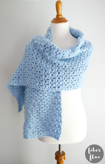 Crochet Morning Glory Shawl
