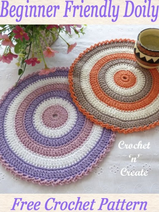 Beginner Friendly Crochet Doily