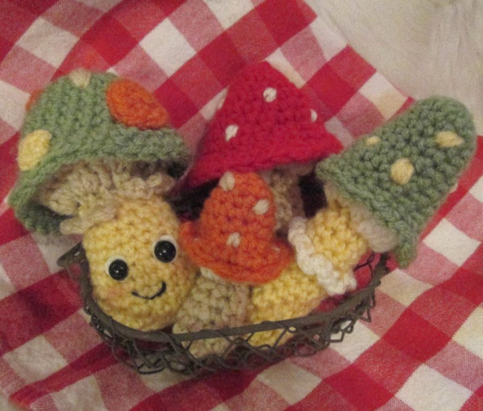 Crochet Cute Mushrooms Crochet Cute Mushrooms