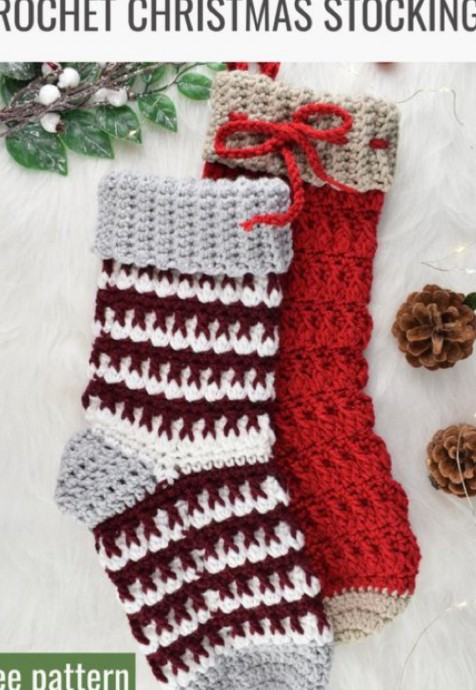 Crochet Christmas Stockings