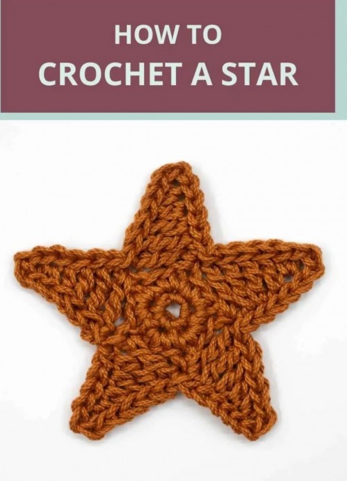 Crochet Beautiful Star (Free Pattern)