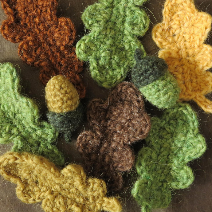 Create Beautiful Crochet Oak Leaves and Acorns for Your Crafting Projects Create Beautiful Crochet Oak Leaves and Acorns for Your Crafting Projects