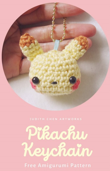 Cute Pikachu Key Holder