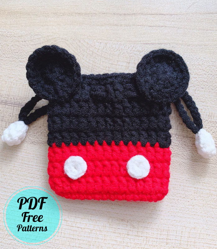 Create a Magical Mickey Mouse Airpod Case with This Fun Crochet DIY Project
