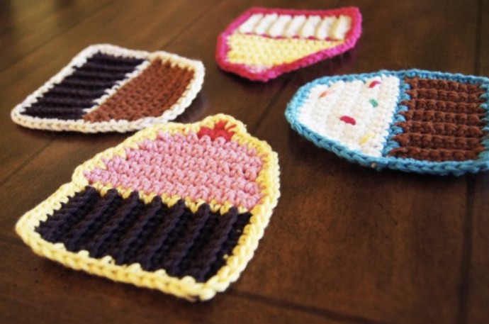 Yummy Cupcake Coasters