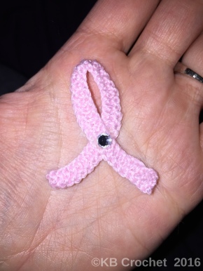 Create Meaningful Crochet Pink Ribbon Pins for Breast Cancer Awareness