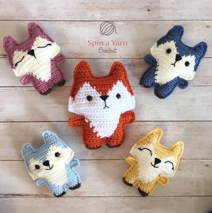 Cute Crochet Pocket Fox