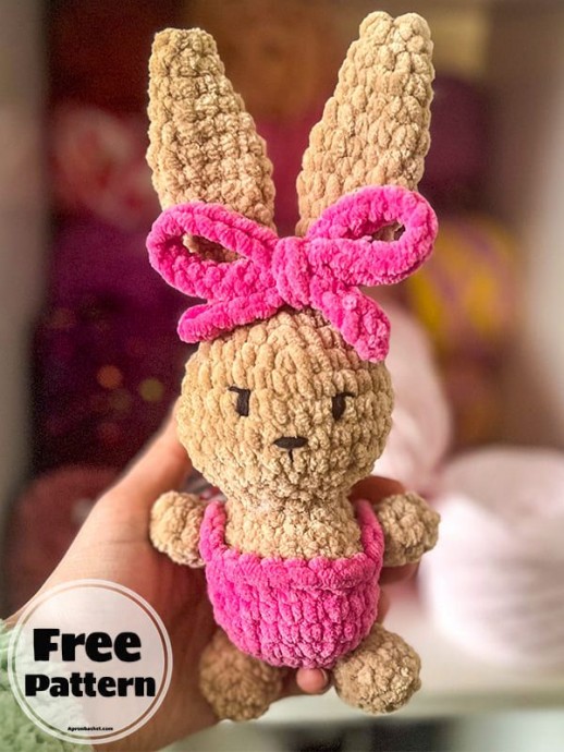 Create Your Own Adorable Crochet Amigurumi Farmer Bunny for a Cozy Touch Create Your Own Adorable Crochet Amigurumi Farmer Bunny for a Cozy Touch