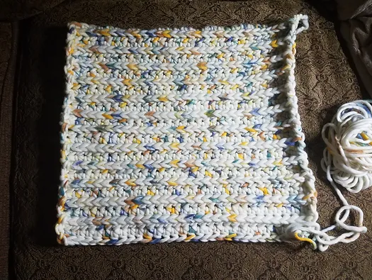 Crochet Pillow Cover