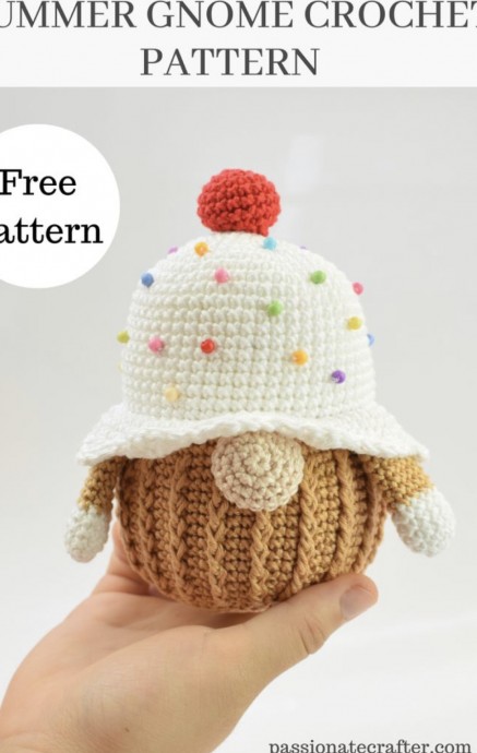 Create Your Own Adorable Crochet Cupcake Gnome for Whimsical Home Decor Create Your Own Adorable Crochet Cupcake Gnome for Whimsical Home Decor