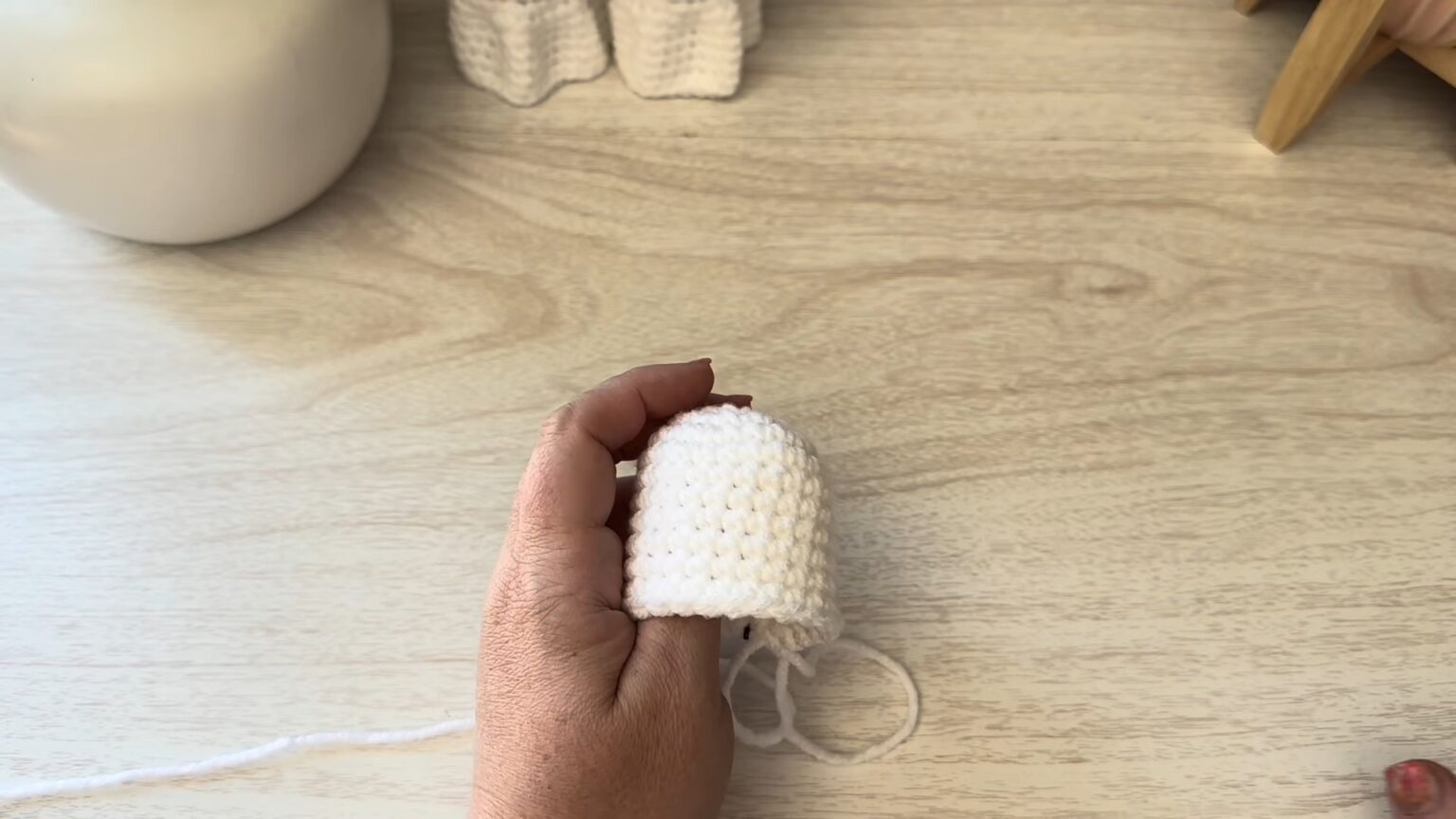 Crochet Halloween Ghost