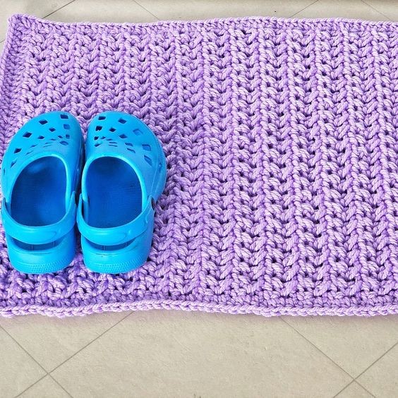 Crochet Adorable Doormat