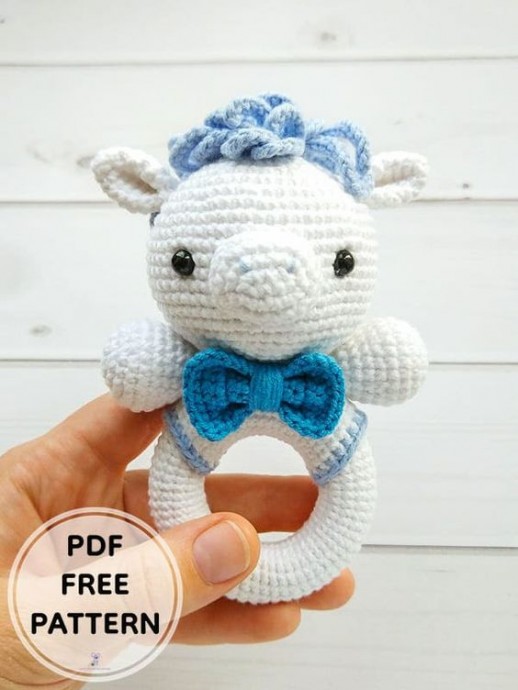 How to Create an Adorable Handmade Crochet Horse Rattle Amigurumi - Complete Guide with Materials and Pattern How to Create an Adorable Handmade Crochet Horse Rattle Amigurumi - Complete Guide with Materials and Pattern