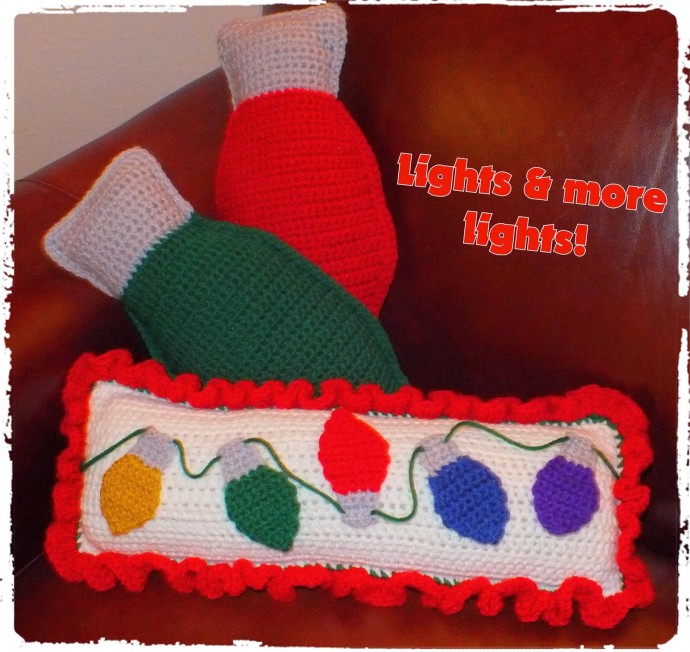 Create Cozy Crochet Mini Light Appliques for Charming Home Decor