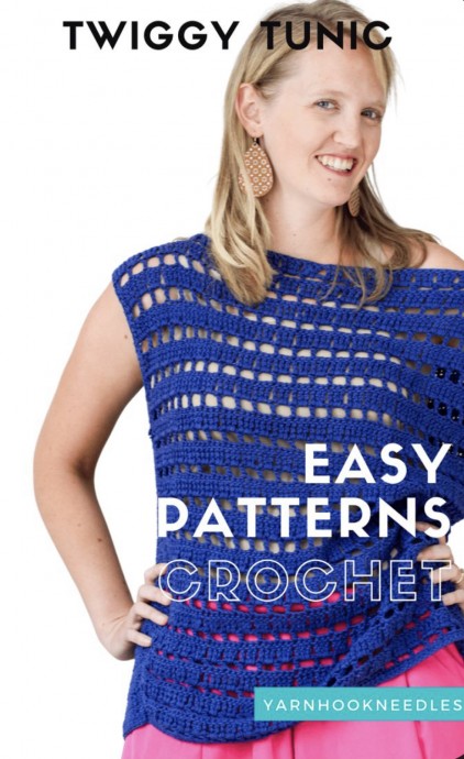 Free Crochet Pattern: Beautiful Tunic Top