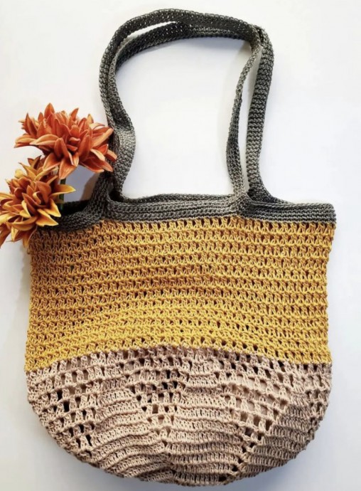 Create Your Own Eco-Friendly Crochet Acorn Market Bag for Groceries Create Your Own Eco-Friendly Crochet Acorn Market Bag for Groceries