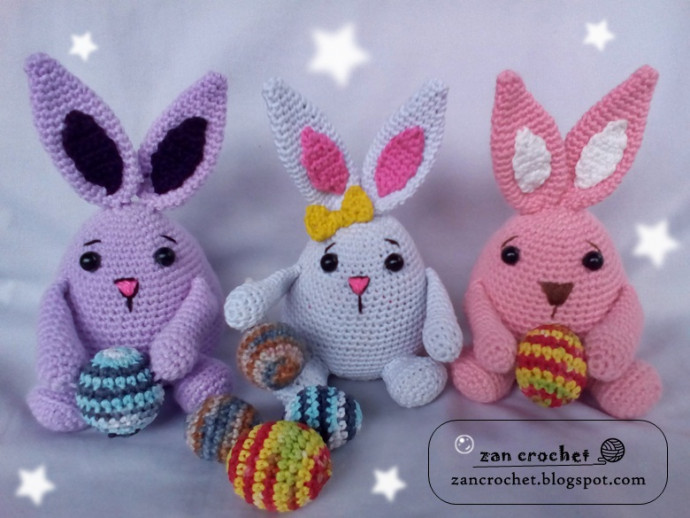 Create Your Adorable Crochet Easter Bunny This Holiday Season