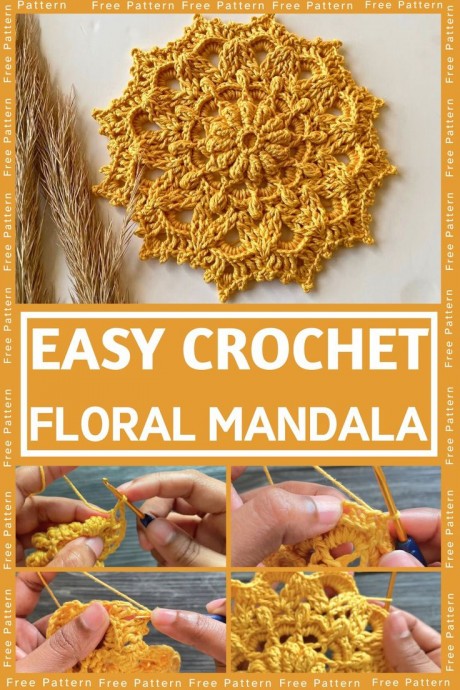 Crochet Floral Mandala