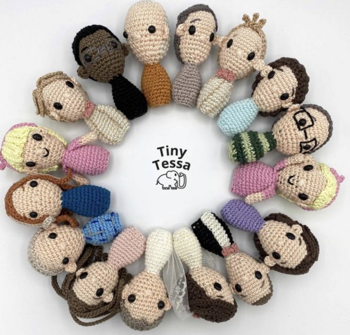 Crocheted Finger Puppets