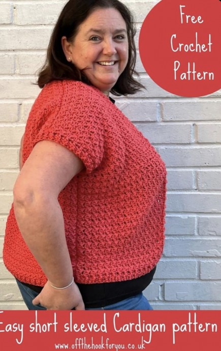 Easy Crochet Cardigan