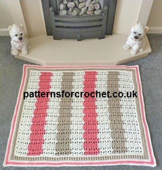 Crochet Fireside Rug: A Cozy DIY Project for Your Home