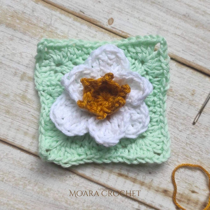 Create Beautiful Crochet Daffodil Granny Squares: A Step-by-Step Guide