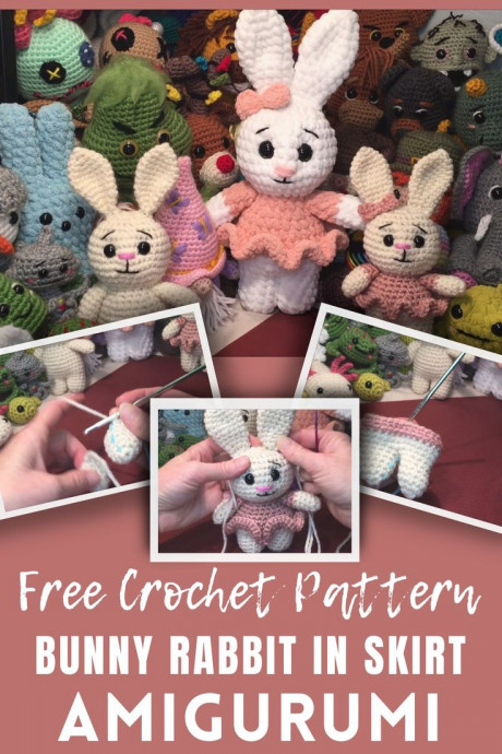 Create Your Own Adorable Crochet Bunny Rabbit in Skirt – A Step-by-Step Amigurumi Guide Create Your Own Adorable Crochet Bunny Rabbit in Skirt – A Step-by-Step Amigurumi Guide