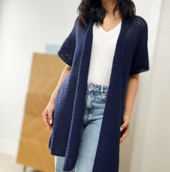 Crochet Short Sleeve Cardigan Pattern - Create Your Stylish and Cozy Wardrobe Staple