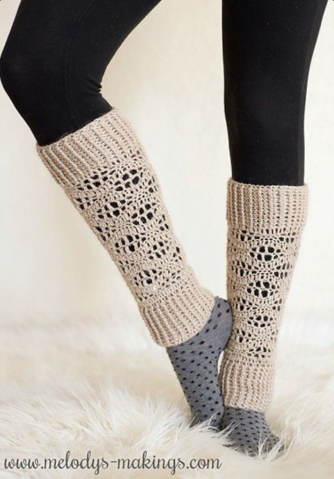 Free Crochet Leg Warmers Pattern