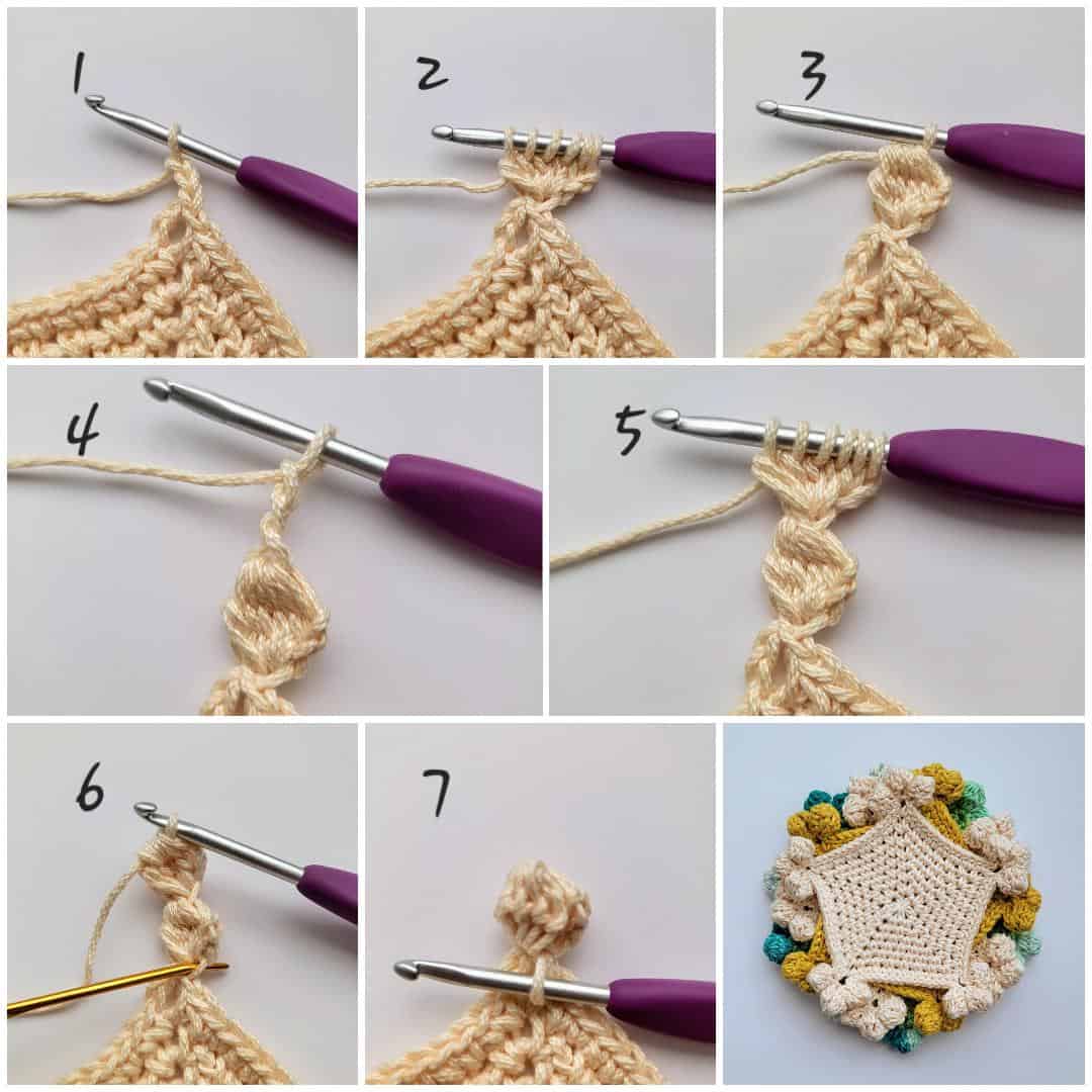 Crochet Parol Coaster