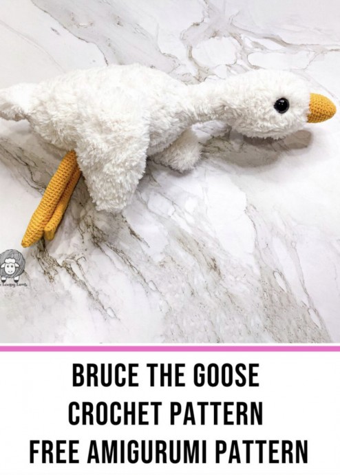 Create Your Own Bruce the Goose: Free Amigurumi Pattern for Fun Crafting