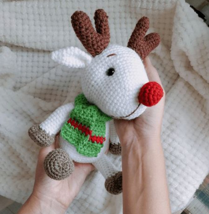 Crochet Rupert the Reindeer (Free Pattern)