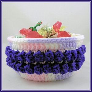 Create Your Own Charming Crochet Popcorn Candy Dish for Home Decor Create Your Own Charming Crochet Popcorn Candy Dish for Home Decor