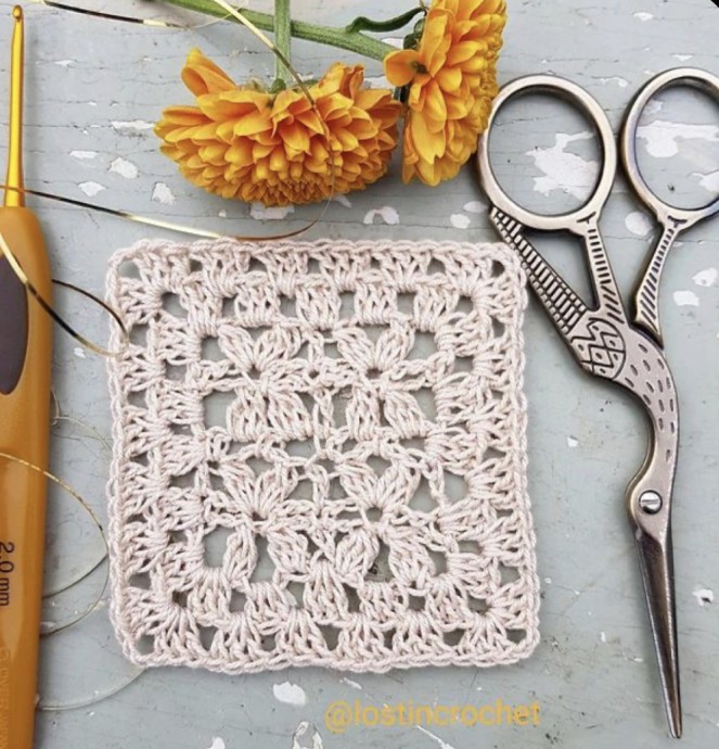 Discover the Beauty of the Arctic Granny Square Crochet Pattern for Your Home Decor