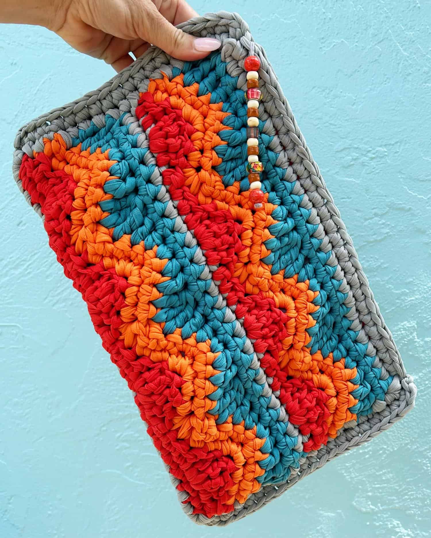 Crochet Zipper Pouch