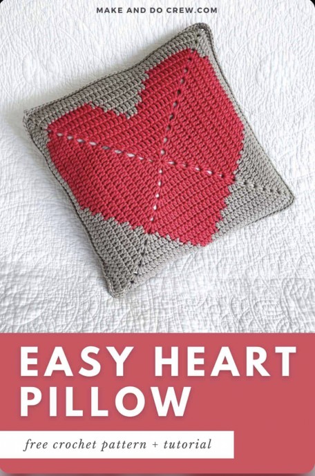 Create Your Own Easy Heart Pillow for Ultimate Comfort and Home Decor