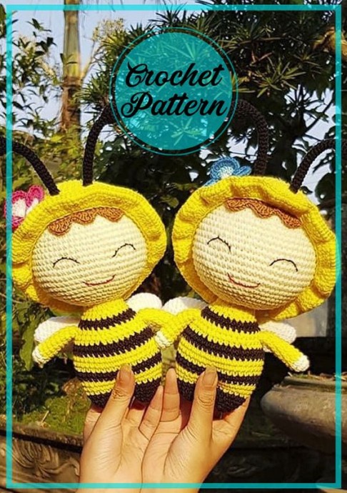 Create Your Charming Crochet Spring Bee Doll Amigurumi: A Step-by-Step Guide Create Your Charming Crochet Spring Bee Doll Amigurumi: A Step-by-Step Guide