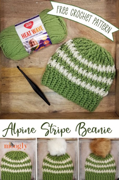 Discover the Beauty and Comfort of the Alpine Stripe Beanie Hat Crochet Pattern Discover the Beauty and Comfort of the Alpine Stripe Beanie Hat Crochet Pattern