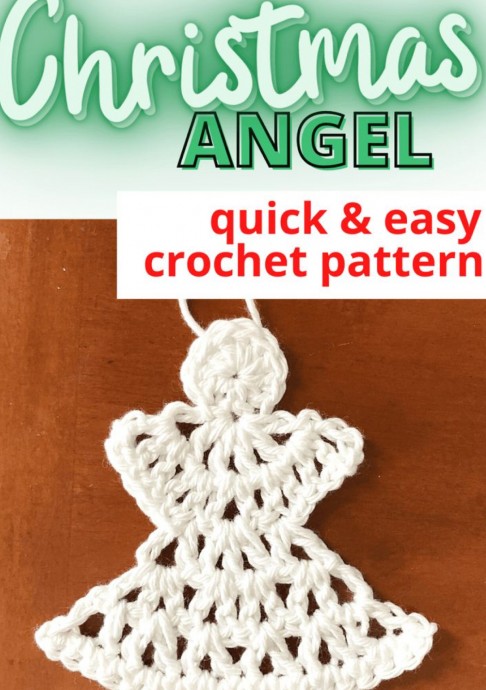 Crochet Angel Ornament