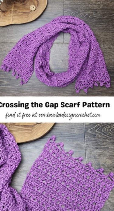 Crossing the Gap Scarf