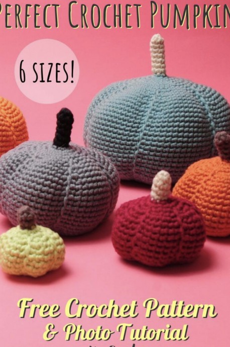 Crochet Pumpkin Amigurumi (Free Pattern)
